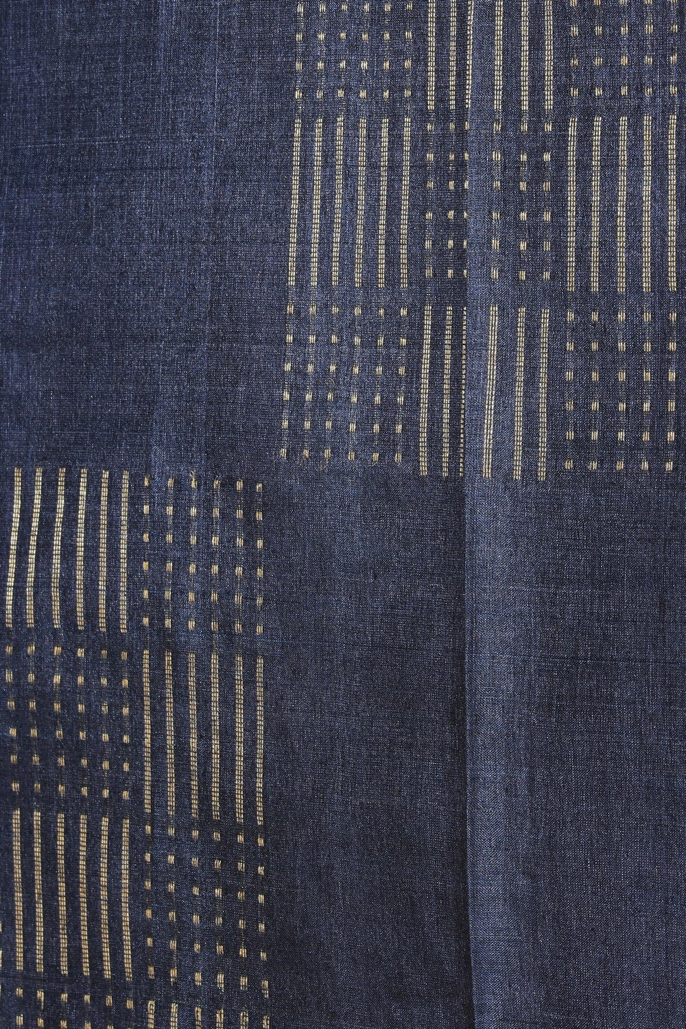 Image of Tussar Silk Grey Saree